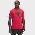 Camiseta Treino Under Armour Project Rock Payoff Graphic Masculina VERMELHO