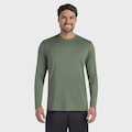 Camiseta Manga Longa Olympikus Essential Masculina VERDE