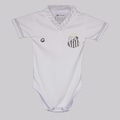 Body do Santos Premium Infantil BRANCO