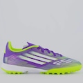 Chuteira Society Infantil adidas F50 League ROXO