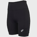 Bermuda Asics Run Science 5 Bolsos Feminino PRETO
