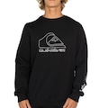Blusão de Moletom Masculino Quiksilver Careca New Tour PS PRETO