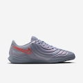 Chuteira de Futsal Masculina Nike Tiempo 10 Club CINZA/VERMELHO