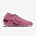 Chuteira de Campo Masculina Nike Mercurial Superfly 10 Club ROSA/VERMELHO