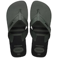 Chinelo Havaianas City Basic Fc Masculino VERDE/PRETO