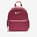 Mochila Nike Brasilia Mini JDI Infantil VERMELHO/BRANCO