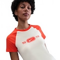 Camiseta Nike Sportswear Chill Knit Feminina BEGE