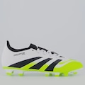 Chuteira de Campo Infantil adidas Predator Club FG/MG BRANCO