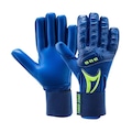 Luva de Goleiro de Futebol de Campo Three Stars One 32 AZUL/VERDE