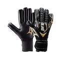 Luva de Goleiro de Futebol de Campo Three Stars Goia 23 PRETO/AMARELO ESC