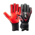 Luva de Goleiro de Futebol de Campo Three Stars Goia 23 VERMELHO/PRETO