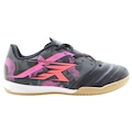 Chuteira Futsal Adulto OXN Aragon 3 X-Pro 2 PRETO/ROSA