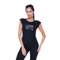 Camiseta Feminina Speedo Born to Run PRETO