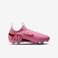 Chuteira de Campo Infantil Nike Zoom Mercurial Vapor 16 Academy ROSA/VERMELHO