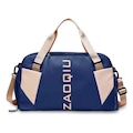 Bolsa Mala Grande com alça DK Academia Esportiva Porta Sapatos AZUL