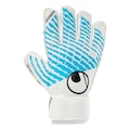 Luva de Goleiro de Futebol de Campo uhlsport Cybertec Starter Soft BRANCO