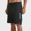 Bermuda de Moletom Masculina Hurley One & Only PRETO