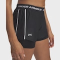 Shorts de Treino 2 em 1 Under Armour Tech Play Feminino PRETO