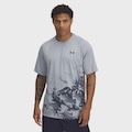 Camiseta Under Armour Tech Fade Masculino CINZA