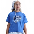 Camiseta Nike Sportswear Essentials Infantil AZUL