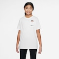 Camiseta Nike Sportswear Boxy Infantil BRANCO