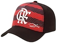 Boné Adulto Supercap Zico PRETO/VERMELHO