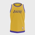 Camiseta Regata Infantil  Braziline NBA Division Lakers AMARELO