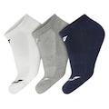 Kit Com 3 Pares de Meia Babolat Invisible Pack Tamanho 47 ao 49 Masculino AZUL/BRANCO