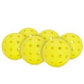 Kit Bola De Pickleball Vollo Pack com 06 Unidades AMARELO
