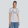 Camisa Real Madrid CF Home 26/27 adidas Feminina BRANCO
