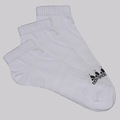 Meia Cano Curto adidas Sportswear Invisivel 3 Pares BRANCO