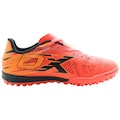 Chuteira Society Adulto OXN Dynamic 4 X-Pro VERMELHO/LARANJA