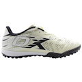 Chuteira Society Adulto OXN Dynamic 4 X-Pro BEGE/BRANCO