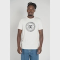 Camiseta DC Shoes Dc Corpo Snow Masculina OFF WHITE