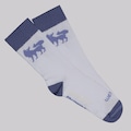 Meia Cano Alto do Cruzeiro Futfanatics Casual - Infantil BRANCO