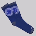 Meia Cano Alto do Cruzeiro Futfanatics Esportiva Unissex AZUL