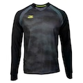 Camisa Manga Longa de Goleiro Penalty Delta 126 Masculina PRETO
