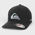 Boné Quiksilver Gradient Logo Signature PRETO