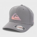 Boné Quiksilver Gradient Logo Signature CINZA