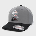 Boné Quiksilver Emb Three Logo CINZA