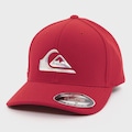 Boné Quiksilver Hologram 3D Logo VERMELHO