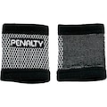 Par de Munhequeiras Penalty Elásticas Knit XXIII PRETO/BRANCO