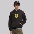 Blusão de Moletom Masculino Puma Ferrari Shield PRETO