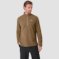 Blusão de Moletom Masculino The North Face Fleece Glacier Hz MARROM