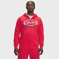 Blusão de Moletom Masculino Under Armour Project Rock Fleece VERMELHO