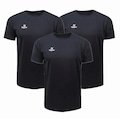 Kit Camiseta Masculina Topper Classic New - 3 Unidades PRETO