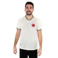 Camisa de Time Masculina RetrôMania Vasco 1974 BRANCO