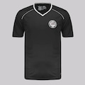 Camisa do Corinthians FutFanatics Basic Infantil PRETO