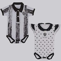 Body Atlético Mineiro FutFanatics - 2 Unidades - Infantil BRANCO