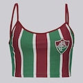 Cropped Fluminense FutFanatics Campo Feminino VERMELHO